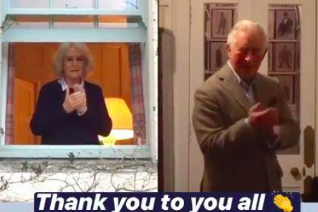 prince-charles-seen-for-first-time-since-coronavirus-diagnosis-as-he-joins-national-round-of-applause-for-nhs-heroes