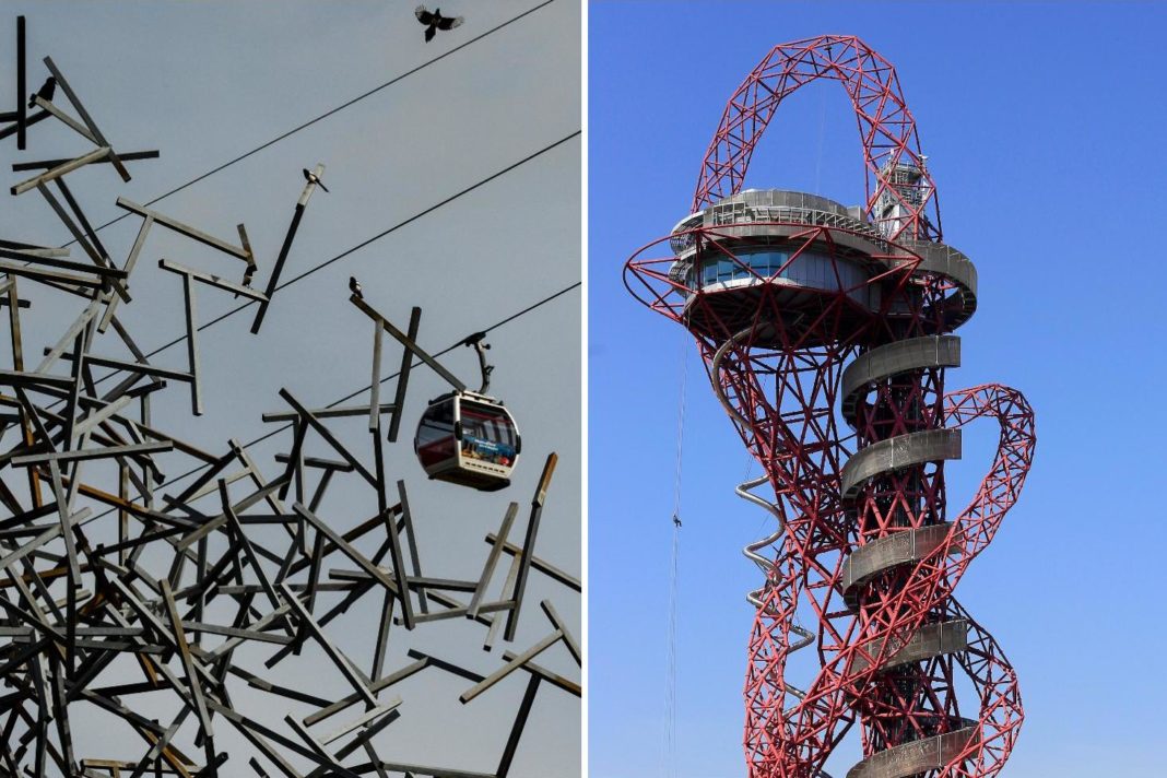 the-line-online:-london's-first-dedicated-public-art-walk-featuring-anish-kapoor-and-antony-gormley-sculptures-goes-online