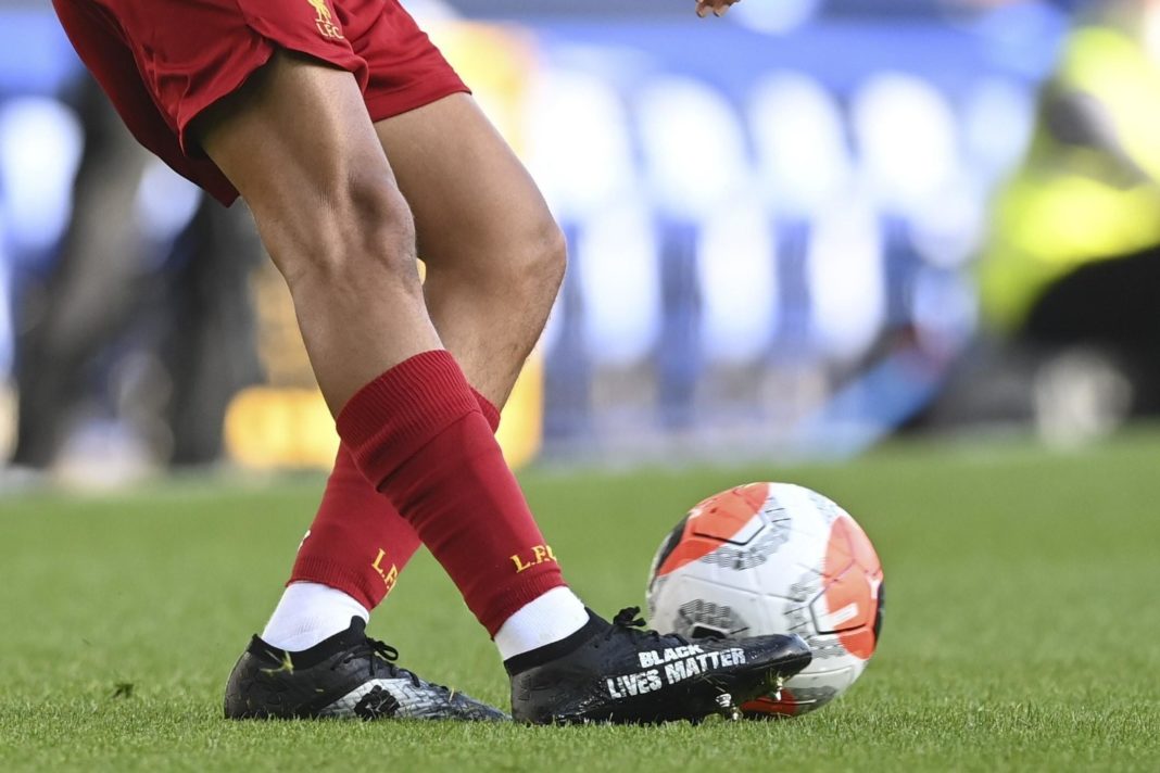 trent-alexander-arnold-wears-'black-lives-matter'-football-boots-during-everton-vs-liverpool-derby