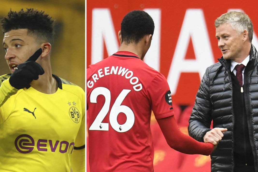 jadon-sancho-still-a-transfer-priority-for-manchester-united-despite-mason-greenwood's-emergence