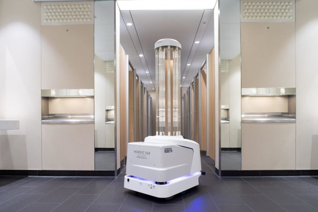 cleaning-robots-deployed-at-heathrow-as-airport-encourages-return-to-air-travel