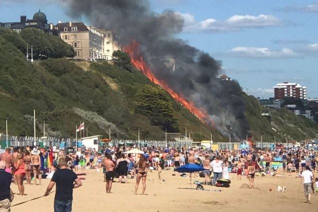 sunbathers-evacuated-after-large-fire-breaks-out-on-bournemouth-beach
