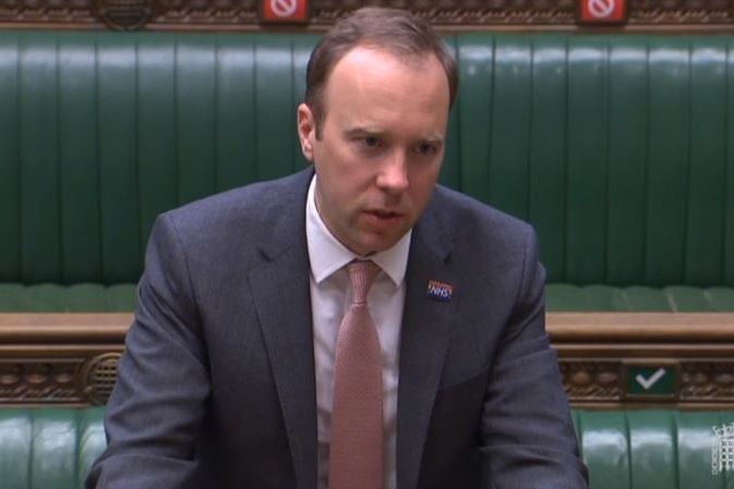 matt-hancock-claims-coronavirus-is-'on-the-back-foot'-as-he-welcomes-vaccine-progress
