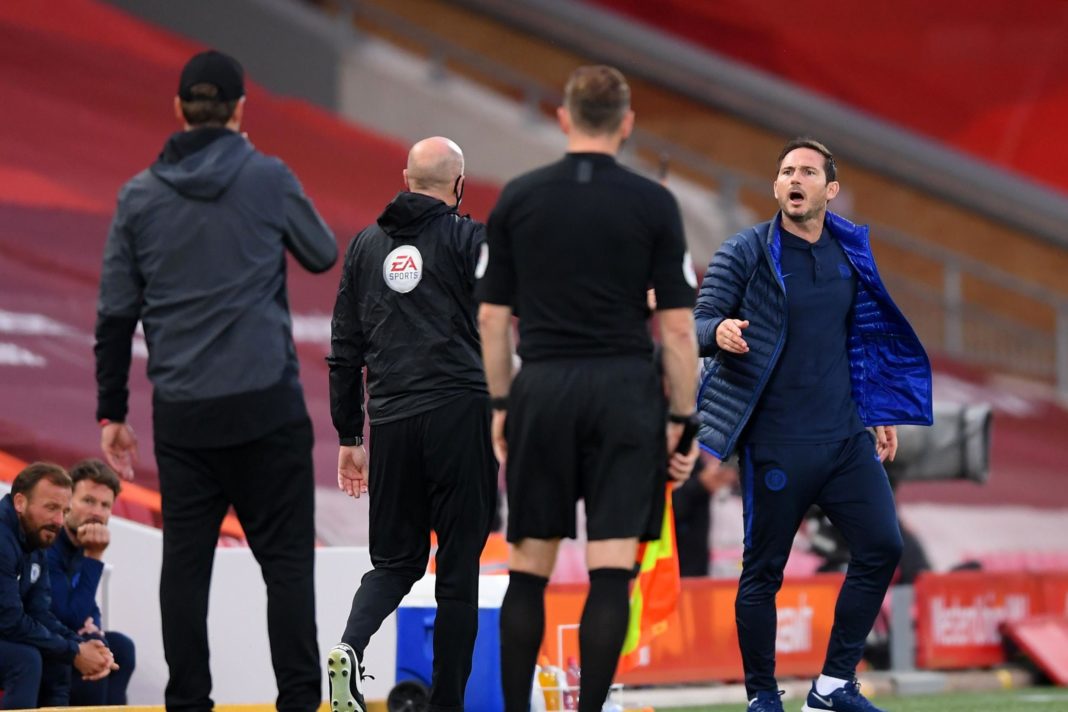 champions-liverpool-told-not-to-get-'too-arrogant'-by-chelsea-boss-frank-lampard-after-anfield-bench-row