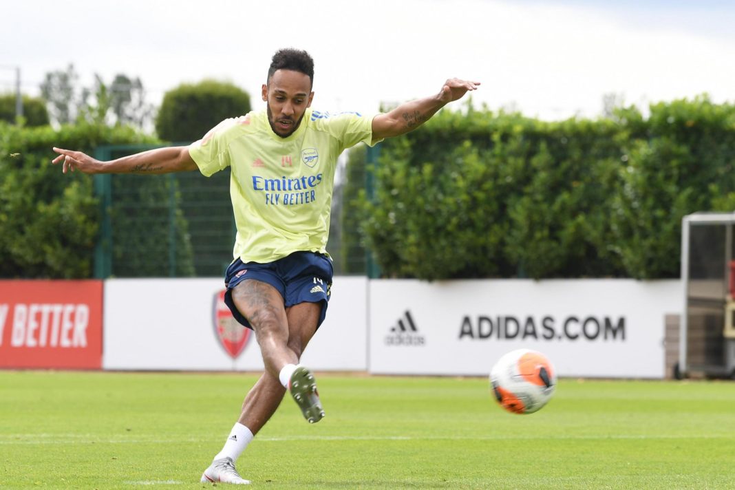 new-arsenal-training-pictures-show-aubameyang,-lacazette-and-xhaka-preparing-for-league-finale-against-watford