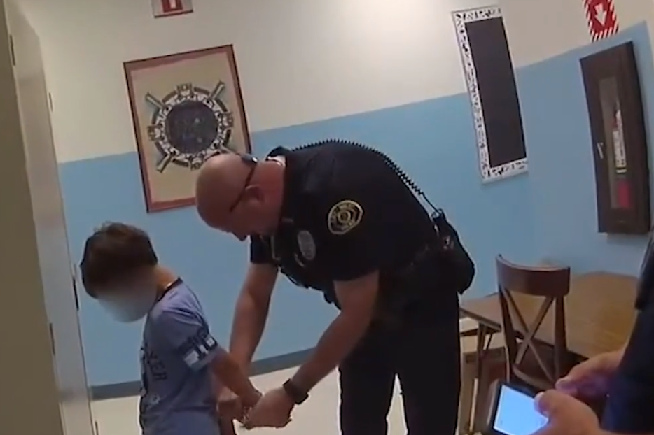 'horrific'-moment-police-handcuff-boy,-8,-with-special-needs-and-tell-him-'you're-going-to-jail'