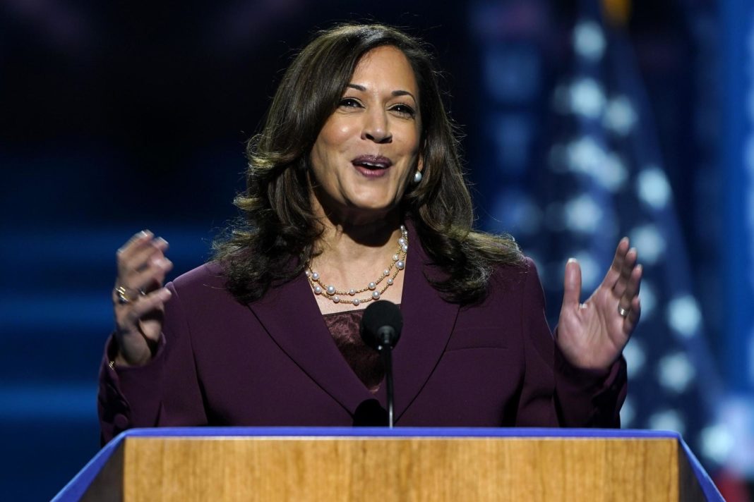 democratic-convention-2020:-kamala-harris-officially-accepts-nomination-for-vice-president