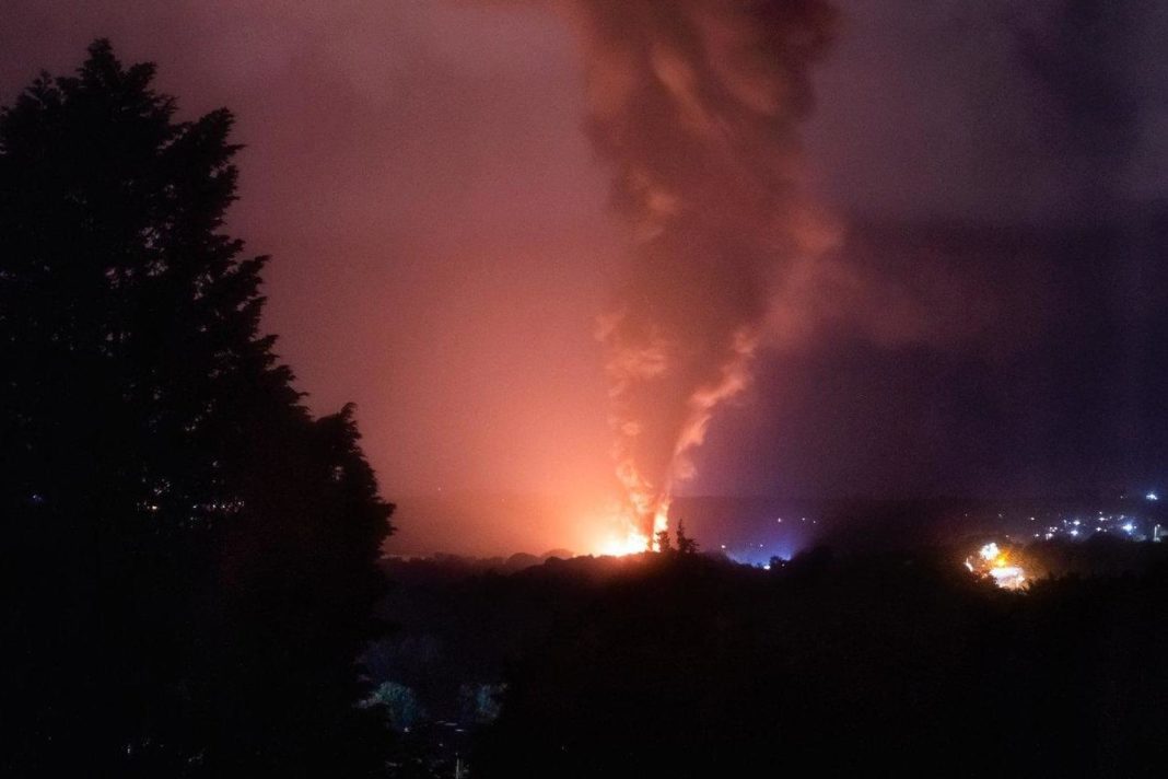 'major-incident'-as-large-diesel-train-catches-fire-in-south-wales-sparking-evacuations-of-nearby-homes