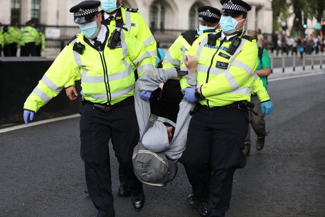extinction-rebellion-protests-to-resume-in-london-after-90-arrested-on-first-day-of-action