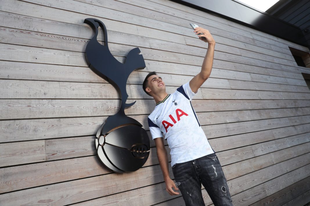 first-pictures-of-sergio-reguilon-in-tottenham-colours-after-joining-gareth-bale-in-north-london