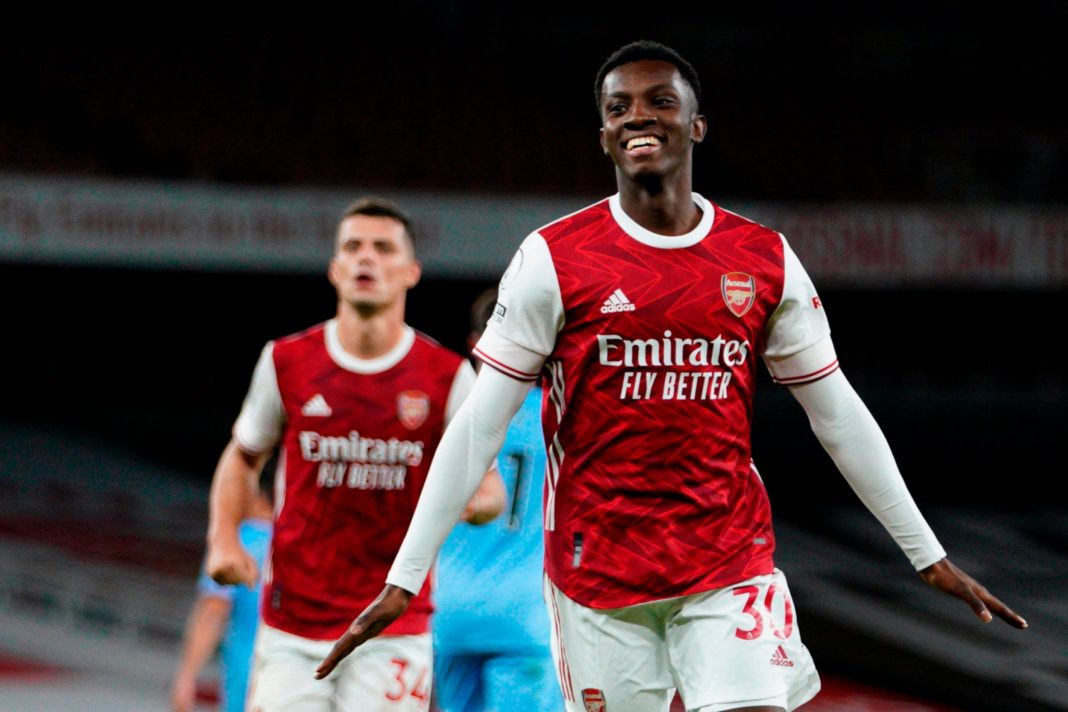 mikel-arteta-challenges-arsenal-stars-to-share-goalscoring-burden-after-lacazette-and-nketiah-strikes