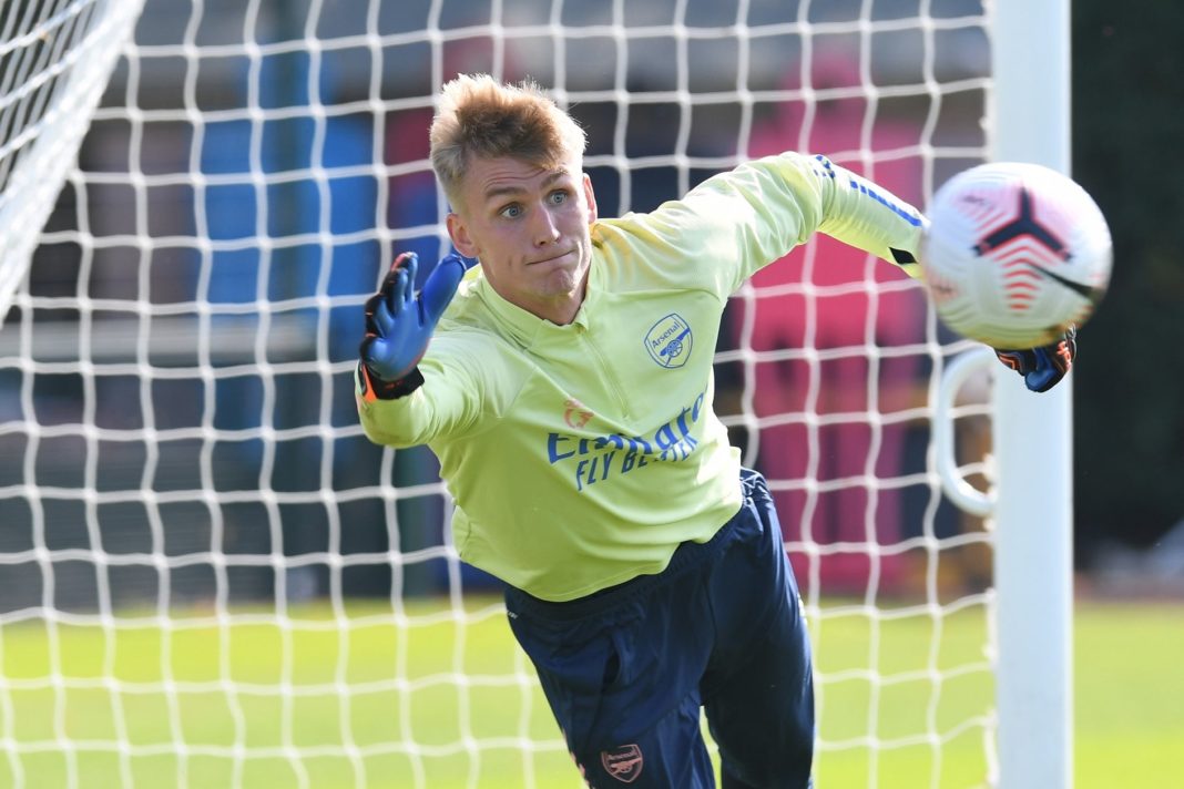 first-pictures-of-alex-runarsson-in-arsenal-training-after-goalkeeper-completes-move-from-dijon
