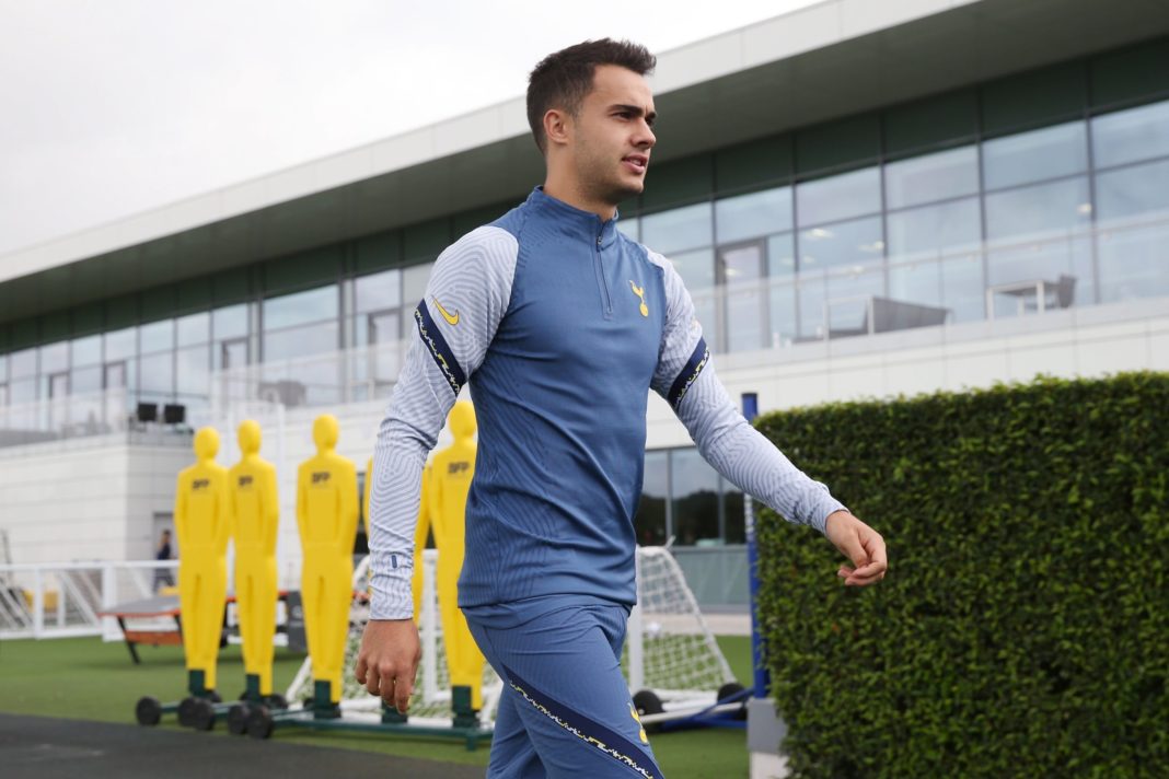new-tottenham-training-pictures-show-sergio-reguilon-and-dele-alli-in-action-ahead-of-europa-league-trip