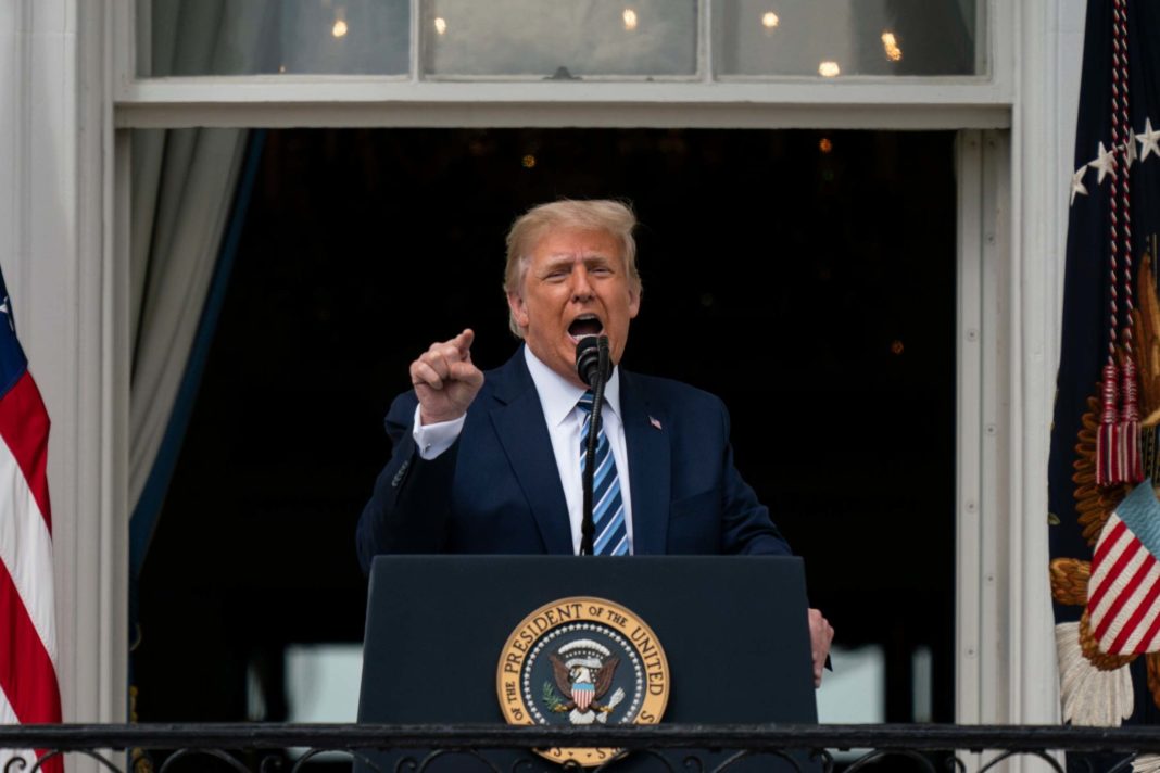 donald-trump-hosts-first-rally-since-coronavirus-diagnosis-at-white-house