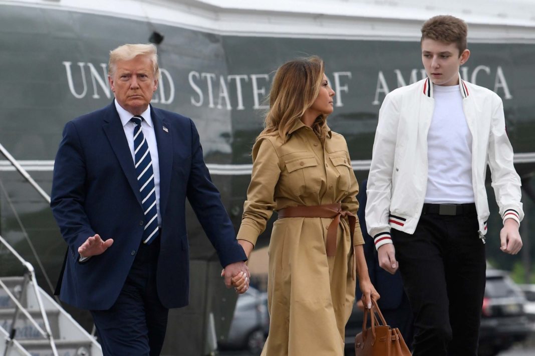 donald-and-melania-trump's-son-barron-had-covid-19,-says-first-lady