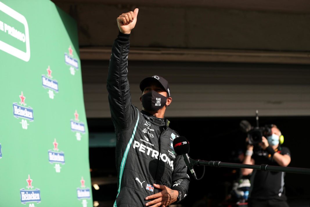 portuguese-grand-prix-qualifying:-lewis-hamilton-on-pole-for-potential-record-breaking-f1-race