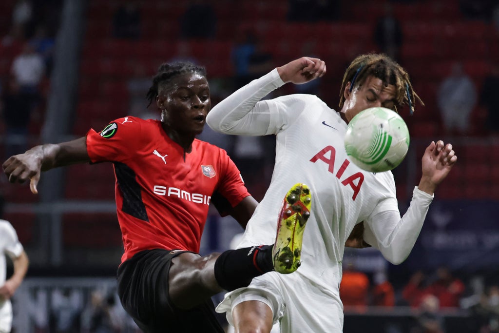 rennes-2-2-tottenham-live!-hojbjerg-goal!-europa-conference-league-match-stream,-latest-score-and-goal-updates-today