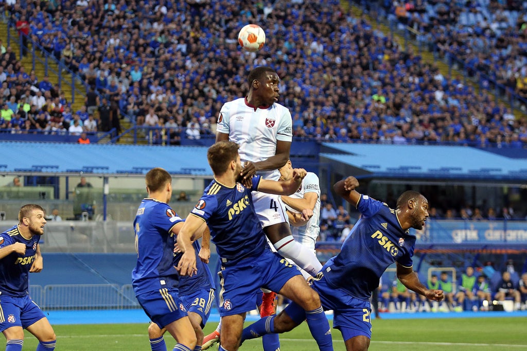 west-ham-player-ratings-vs-dinamo-zagreb:-dominant-kurt-zouma-a-class-apart-on-debut