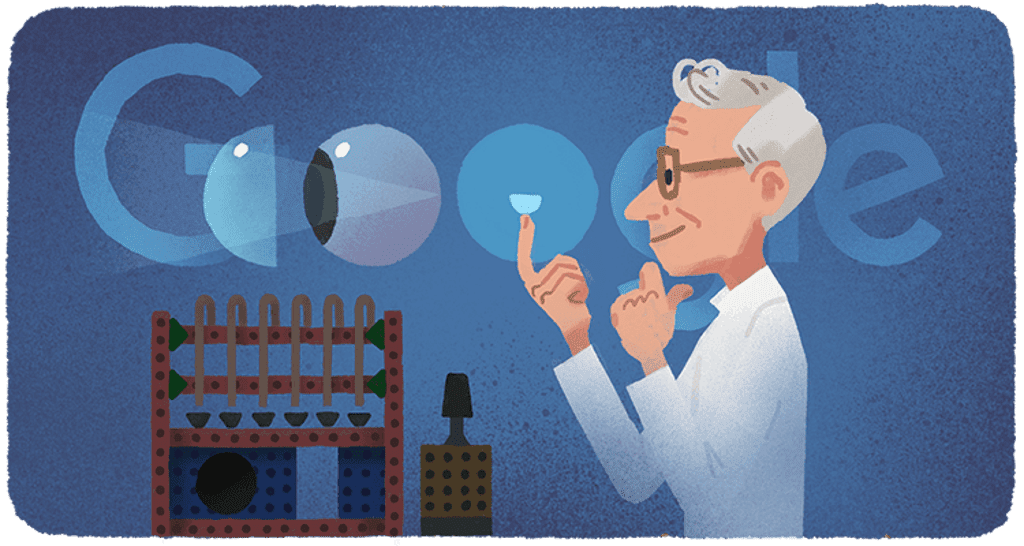 otto-wichterle:-czech-chemist-who-invented-soft-contact-lenses-is-recognised-in-google-doodle