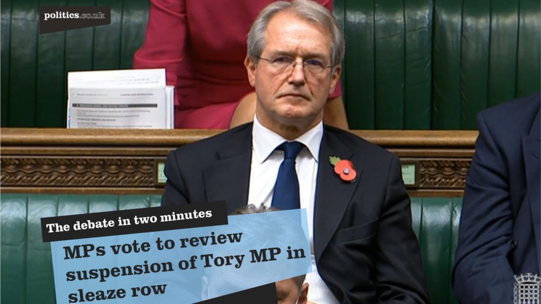 mps-vote-to-review-suspension-of-tory-mp-in-sleaze-row