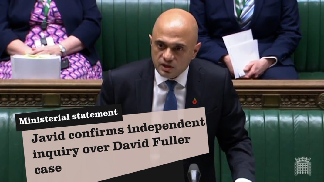 javid-confirms-independent-inquiry-over-david-fuller-case