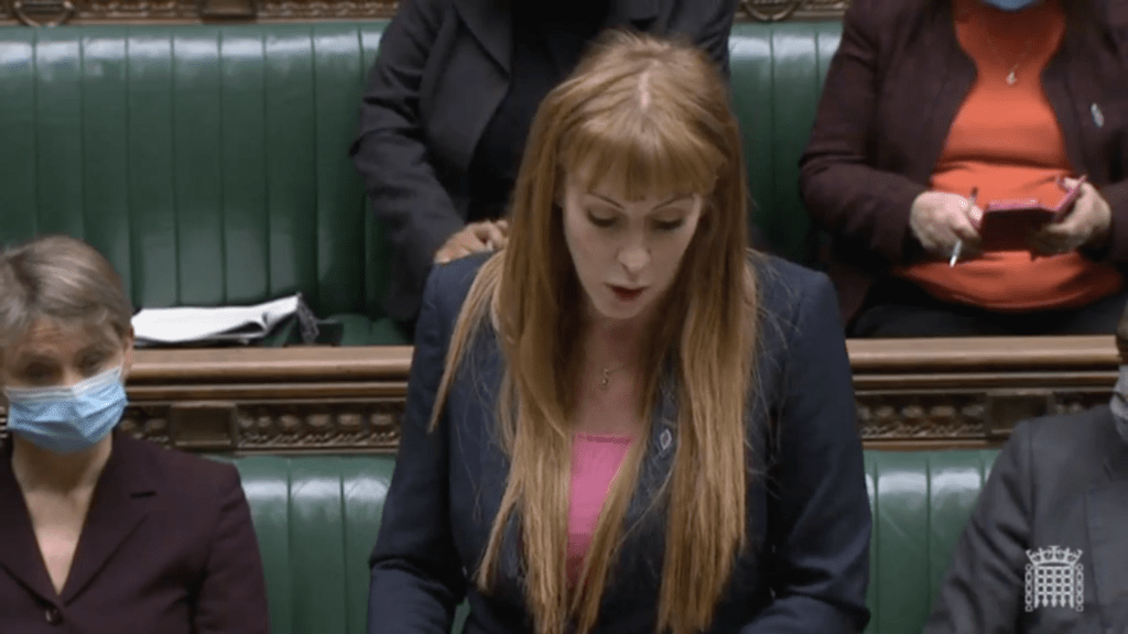 rayner-questions-paymaster-general-on-downing-street-parties