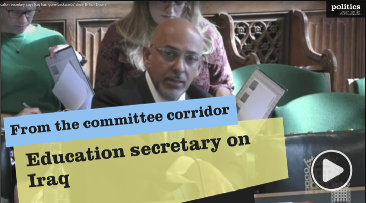 education-secretary-says-iraq-has-‘gone-backwards’-since-british-empire
