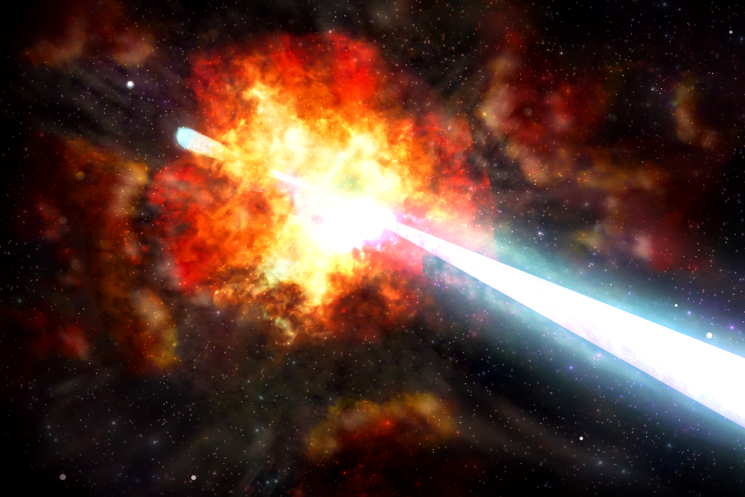 cosmic-explosion-that-blinded-space-instruments-‘may-be-the-brightest-ever-seen’